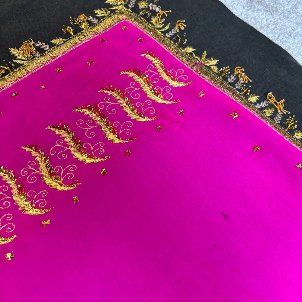 Dries Van Noten Colorblock Sequin Embellished Sil… - image 7